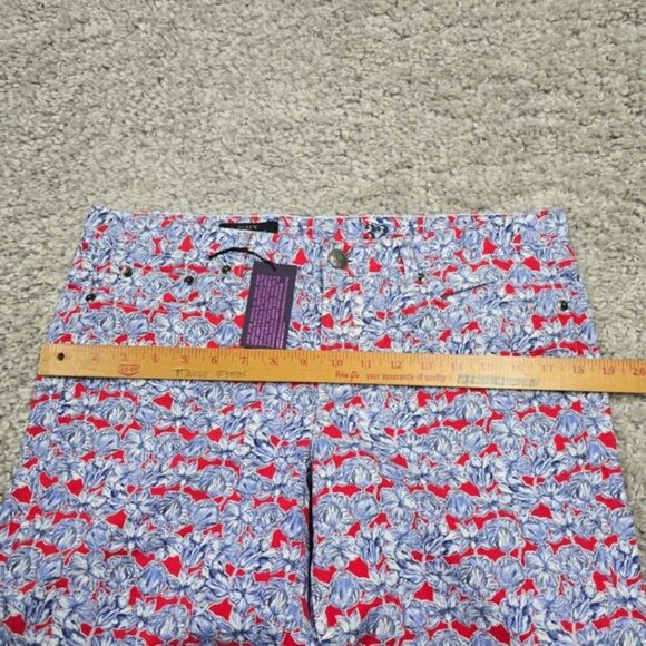 J Crew Toothpick Pants Womens 32 Ankle Liberty Art Fabrics Slim Skinny - Picture 5 of 6